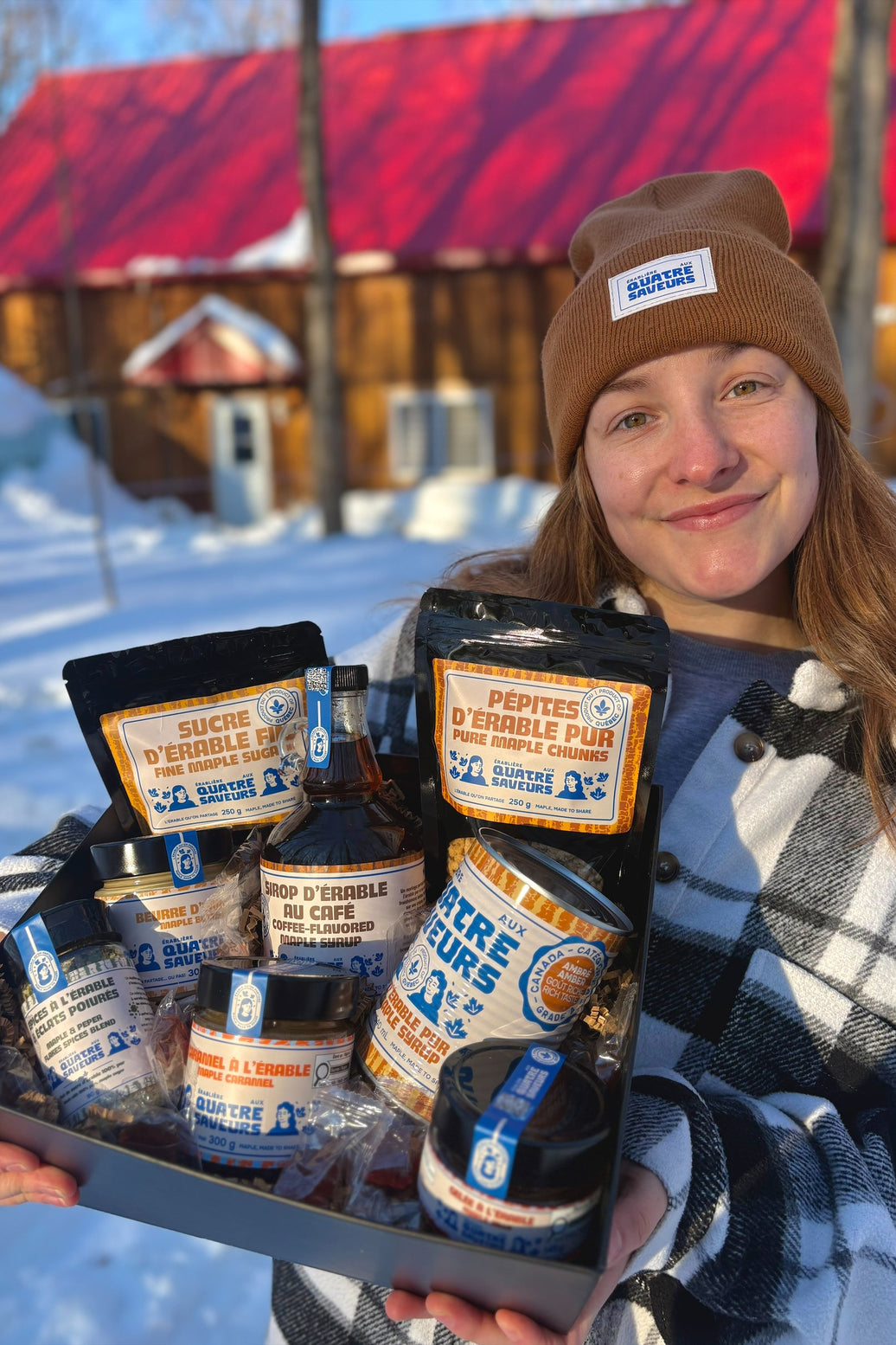 La boîte : Nos classique d'érable et les réinventés