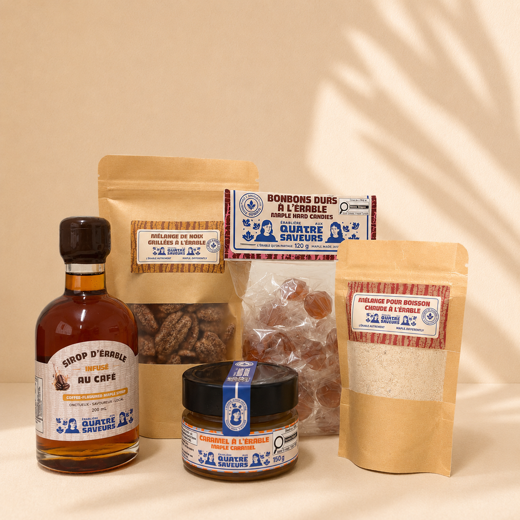 image Boîte cadeau - Remerciement d’ici à l’érable