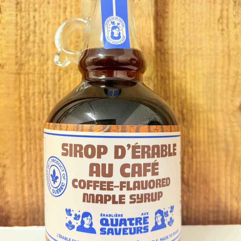 Sirop d'érable au café