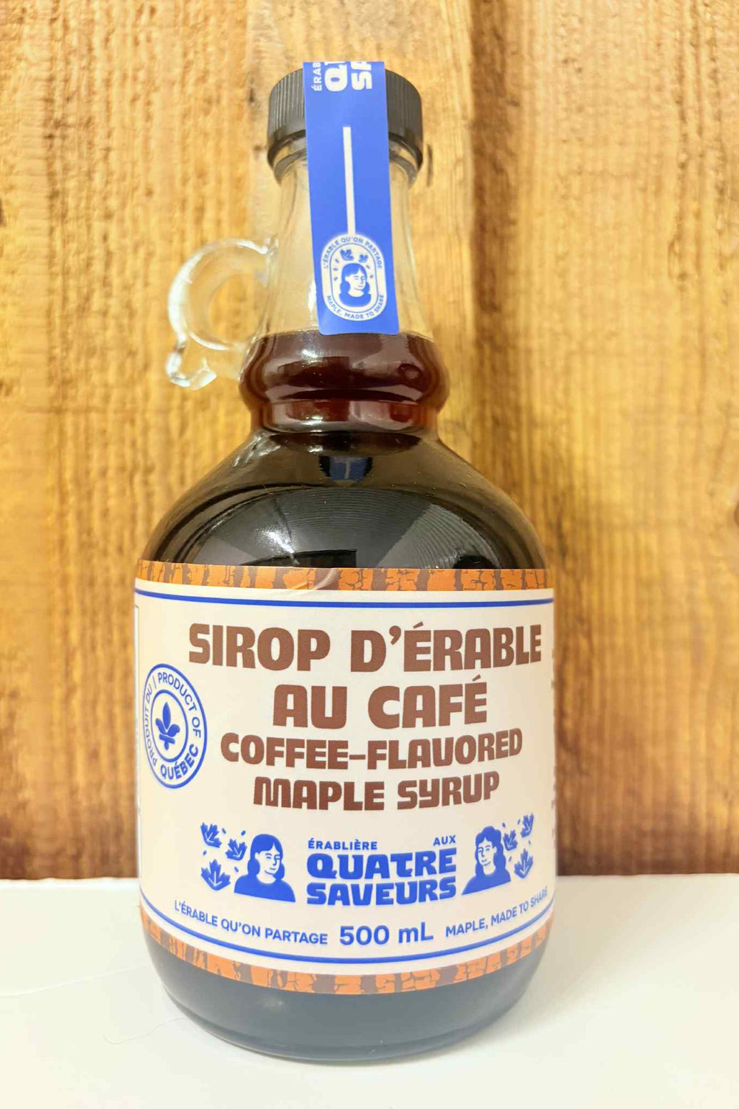 Sirop d'érable au café