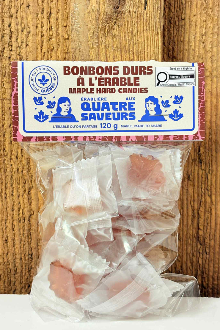 Bonbons durs à l'érable