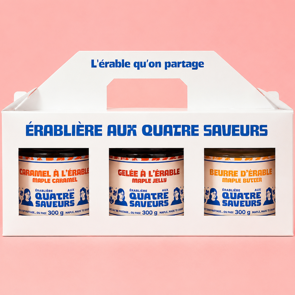 Trio gourmand à l’érable