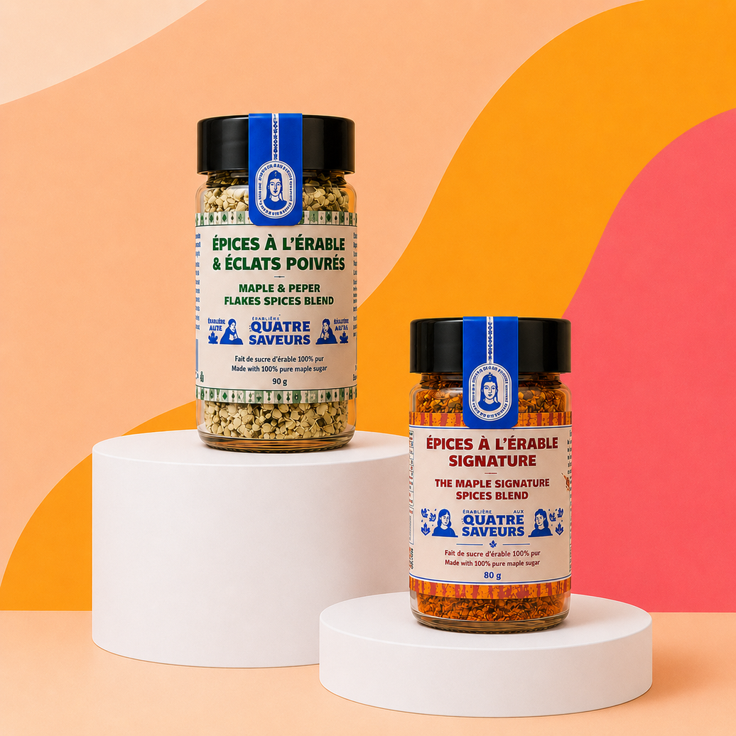 Coffret duo d'épices à l'érable