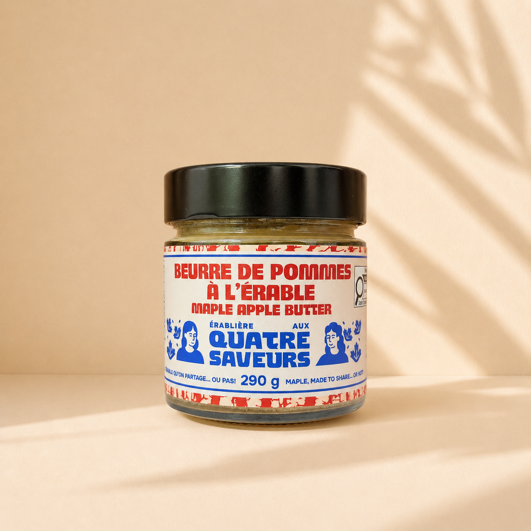 Beurre de pommes à l'érable