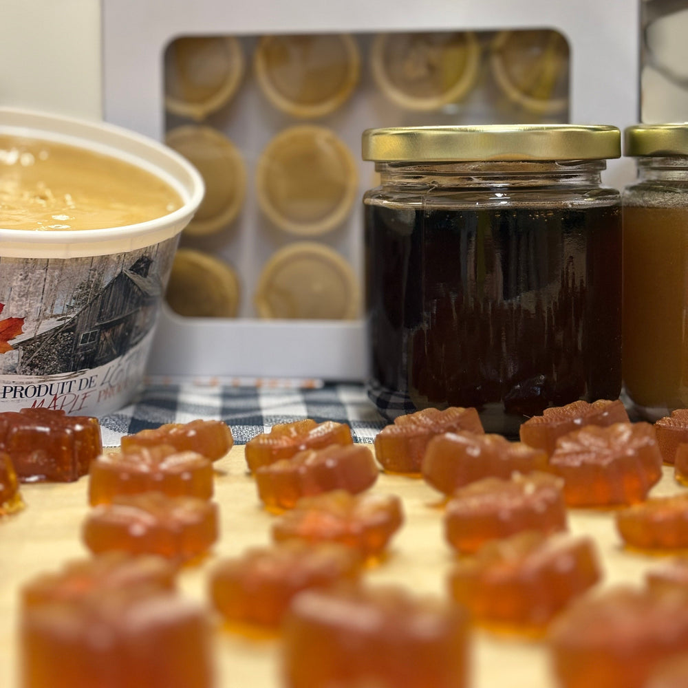 Bonbons durs à l'érable