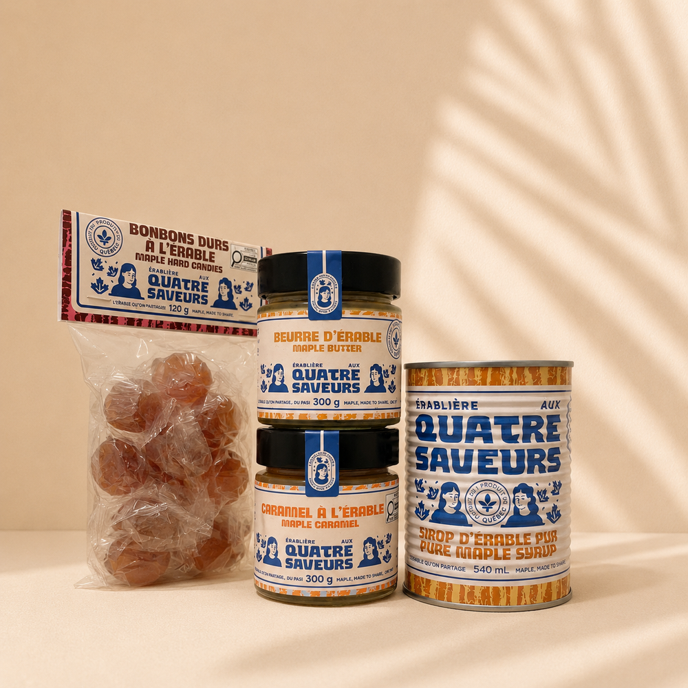 Boîte cadeau - Nos classiques gourmands à l'érable