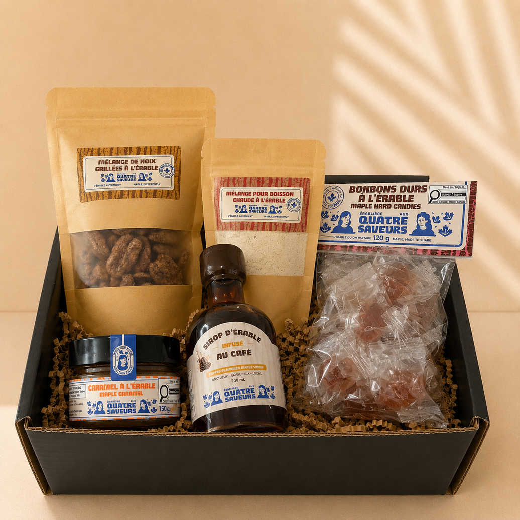 Boîte cadeau - Remerciement d’ici à l’érable