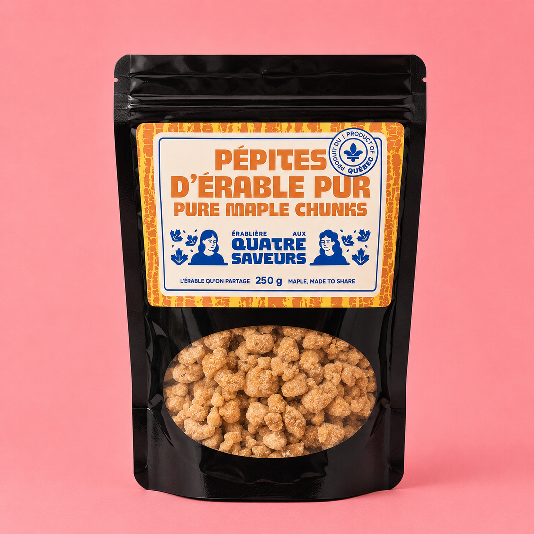image Sucre d'érable & pépites à l'érable
