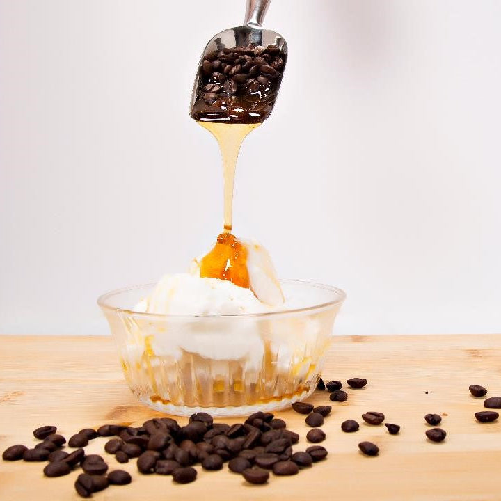 Sirop d'érable au café