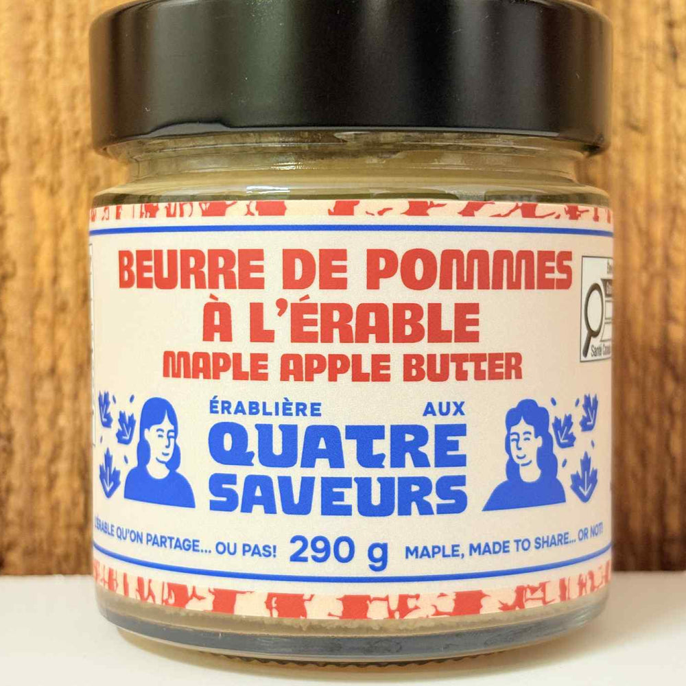 Beurre de pommes à l'érable